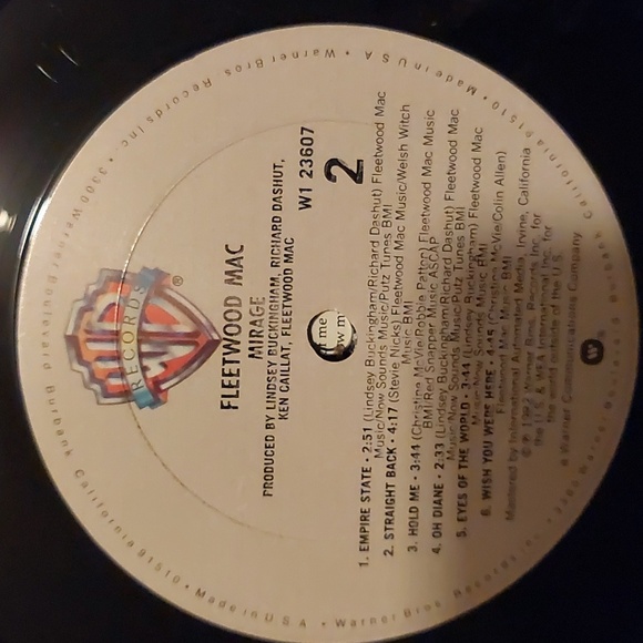 Fleetwood Mac Album "Mirage" - Picture 8 of 8
